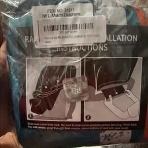 NFL Miami Dolphins Seat Cover